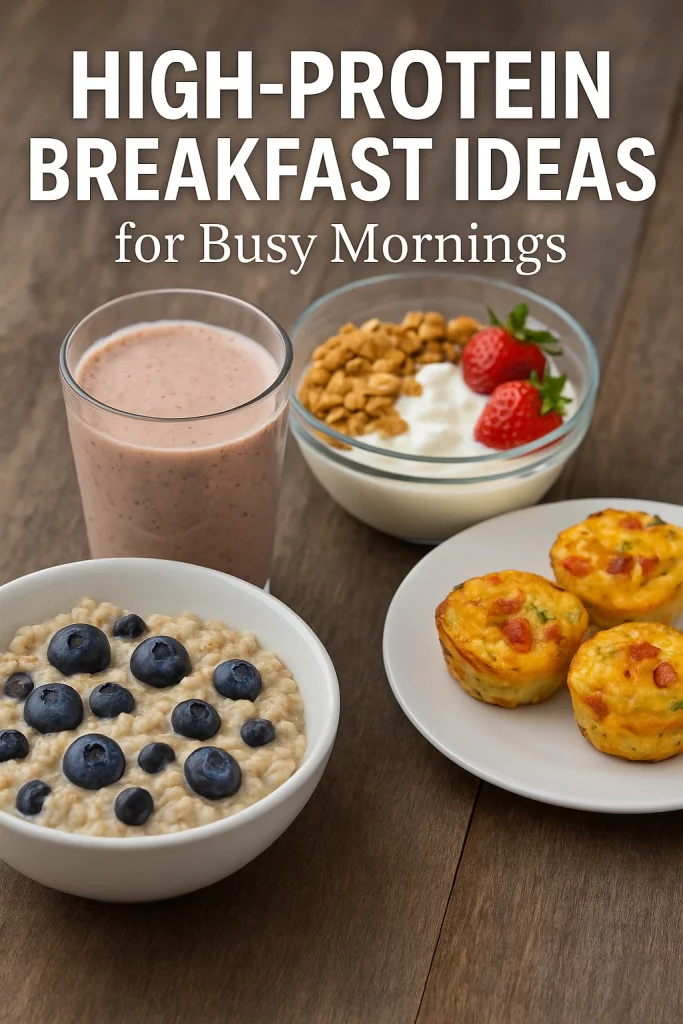 High-Protein Breakfast Ideas for Busy Mornings - FitspotX
