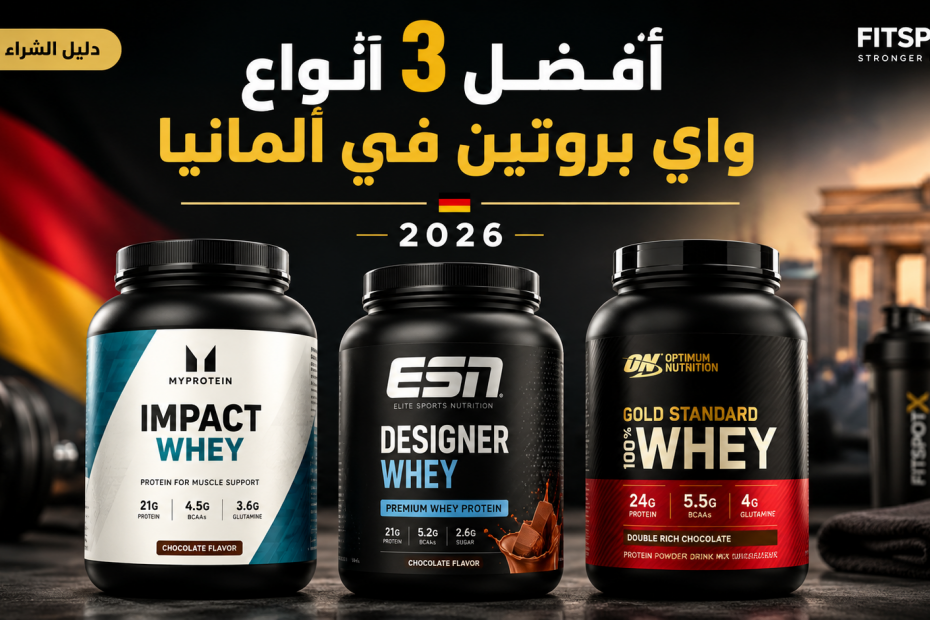 أفضل أنواع واي بروتين في ألمانيا 2026
