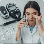 صورة توضح معاناة مرضى مقاومة الانسولين مع طرق الاختبار